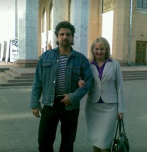Владимир Юрьевич с женой Ольгой